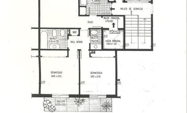 Departamento Alquiler Temporario 3 dormitorios Isla de Olivos con Cochera