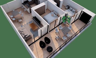 Venta Dpto 3 ambientes en construcción Benavidez