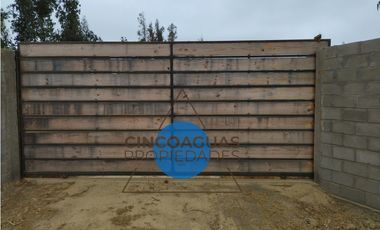Foresta de Zapallar con 2 cabañas en obra