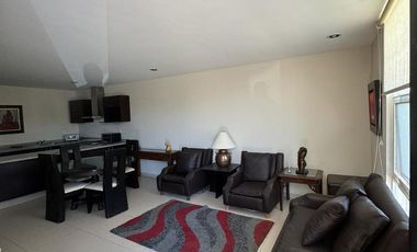 Renta Departamento Amueblado  en Privada Condesa Palmas – Planta Baja – 14,000