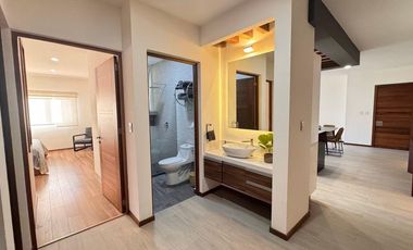 Departamento planta baja en renta amueblado Cumbres del Lago Juriquilla Qro GPS