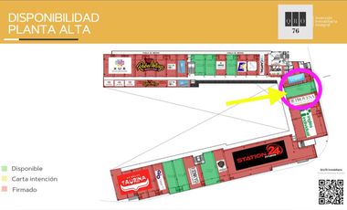 Renta Local (87m2) en Plaza, Av. Universidad, 5 de Febrero, Qro76. $26mil