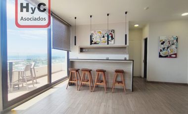 Espectacular departamento; seguridad y vista privilegiada.