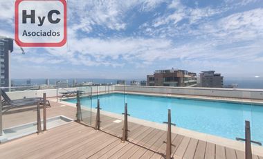 Espectacular departamento; seguridad y vista privilegiada.