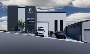 Nave industrial en preventa 383.1m2 cerca del Parque Industrial Querétaro. GPS