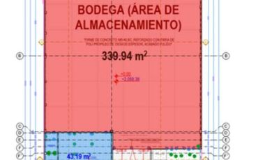 Nave industrial en preventa 383.1m2 cerca del Parque Industrial Querétaro. GPS