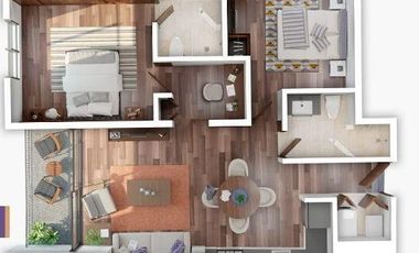 Departamento en Venta Zibata Queretaro GPS