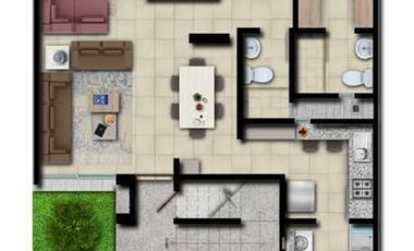 Departamento en venta Zakia El Marques GPS