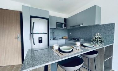 Departamentos amueblados en venta en Zibata Querétaro. GPS