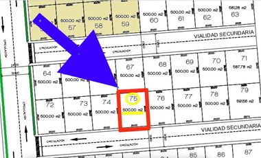 Venta Terrenos Industriales 500m2 L75 $1.9mdp Parque Industrial, Cerca Toyota
