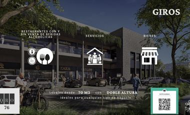 Venta Locales Comerciales | Entrada a Juriquilla | Qro76 $10mdp