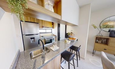 Departamento en venta 75m2 El Marques, QRO. GPS