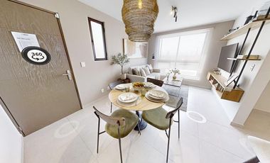 Departamento en venta 66m2 El Marques, QRO. GPS