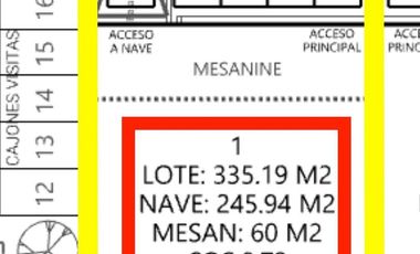 Venta Naves Industriales (305m2), Lib. Sur Poniente, Tlacote