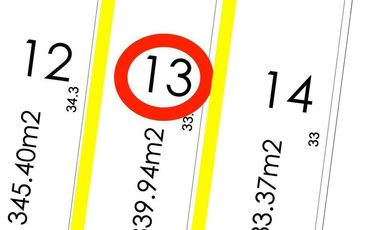 Venta Lote Industrial (339m2), Parque Industrial