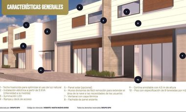 Venta Naves Industriales | (414m2) Lib. Norponiente, Tlacote | Qro76 $7.3mdp