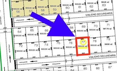 Venta Terrenos Industriales 500m2 L77 $1.9mdp Parque Industrial, Cerca Toyota