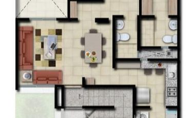 Departamento en venta Zakia  El Marques QRO GPS