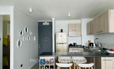 Departamento en Arriendo Amoblado Año Corrido frente a la playa