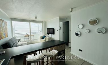 Departamento en Arriendo Amoblado Año Corrido frente a la playa