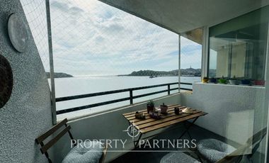 Departamento en Arriendo Amoblado Año Corrido frente a la playa