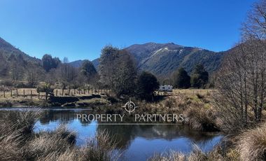 Gran terreno de 6 hectáreas con acceso a río en Panqui, Curarrehue