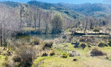 Gran terreno de 6 hectáreas con acceso a río en Panqui, Curarrehue