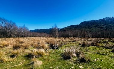 Gran terreno de 6 hectáreas con acceso a río en Panqui, Curarrehue