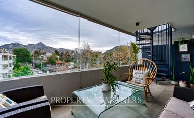 Comodo departamento vistas despejadas con azotea habilitada con quincho, La Dehesa Central