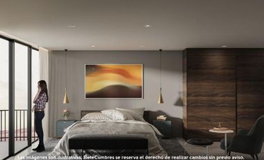 Departamento ELBRUS 120m2 en venta en Juárez, Chihuahua, en Siete Cumbres, frente a Haciendas de la Paloma