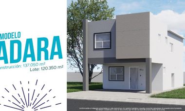 Casa en Venta, Ciudad Juárez, Chihuahua, Lumina Residencial, prototipo Adara