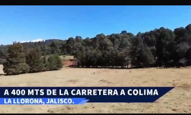 TERRENO CAMPESTRE EN MAZAMITLA JALISCO
