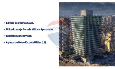 Oficina en arriendo-Av. Apoquindo,Las Condes