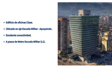 Oficina en arriendo-Av. Apoquindo,Las Condes