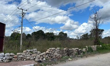 TERRENO COMERCIAL EN RENTA– EXCELENTE UBICACIÓN EN IZAMAL