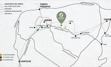 LOTES INDUSTRIALES EN VENTA , CARRETERA MÉRIDA-CANCUN