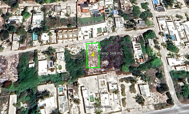 Terreno en venta cerca de la playa, 4ta fila en Chelem, Progreso, Yucatán
