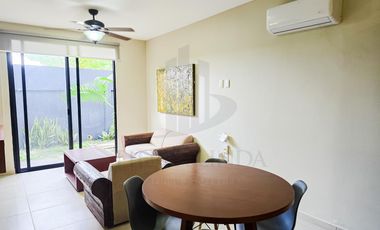 Departamento en venta, Cholul, zona norte de Mérida, Yucatán. Amueblado