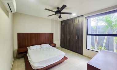 Departamento en venta, Cholul, zona norte de Mérida, Yucatán. Amueblado