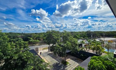 Departamento en venta, Cholul, zona norte de Mérida, Yucatán. Amueblado