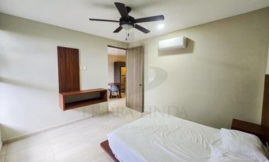 Departamento en venta, Cholul, zona norte de Mérida, Yucatán. Amueblado