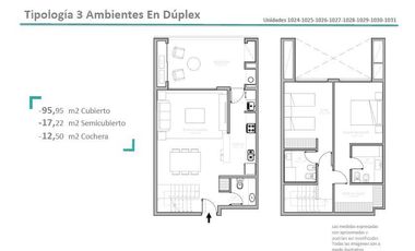Tortugas Norte.  Financiación 24 meses. ENTREGA JULIO 2026. UNIDADES DE 2 Y 3 AMBIENTES.
