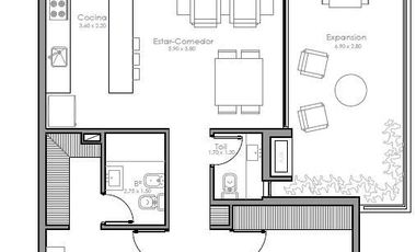 Tortugas Norte.  Financiación 24 meses. ENTREGA JULIO 2026. UNIDADES DE 2 Y 3 AMBIENTES.