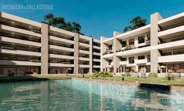 Tortugas Norte.  Financiación 24 meses. ENTREGA JULIO 2026. UNIDADES DE 2 Y 3 AMBIENTES.