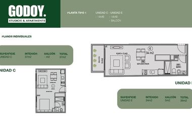 Venta Departamento en Palermo 1 ambiente