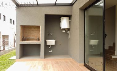 Dúplex Casa 3 Dormitorios A Estrenar Con Jardín en El Aljibe Pilar