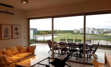 QBay Yacht | Alquiler temporario | 2 ambientes con tremendo balcón terraza con vista al río