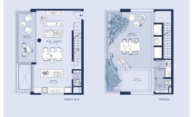 Venta Departamento triplex de 4 ambientes con terraza propia en Avellaneda