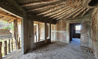 Casa en obra Negra Vaso de Miraflores Zihuatanejo