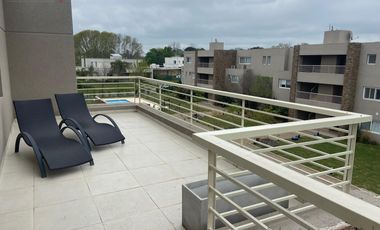 Departamento 2 Amb Amueblado en Terrazas al Golf, Pilará
